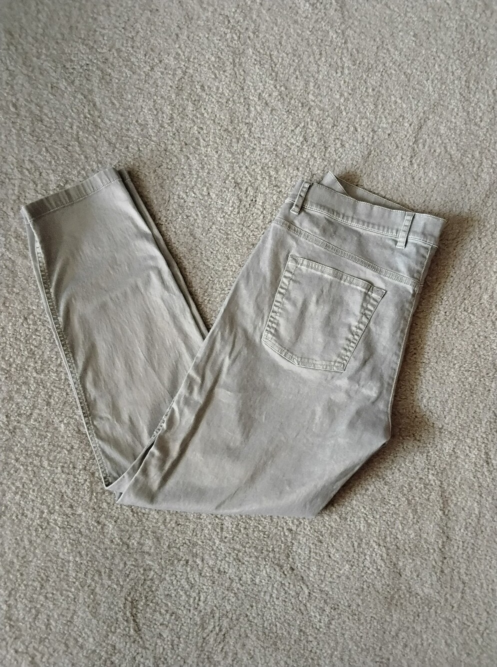 Golfino Metallic Shene Straight Leg Pants